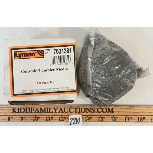 LYMAN CERAMIC TUMBLER MEDIA - NO. 7631381