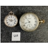Image 1 : LOT OF 2 - WALTHAM & UNKNOWN POCKET WATCHES