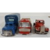 Image 3 : LOT OF 3 - MISC TIN & DIECAST TRUCKS - INCL TRI-ANG