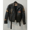 Image 1 : AMANATI AUTO PARTS PLUS MEN'S LEATHER & WOOL JACKET 