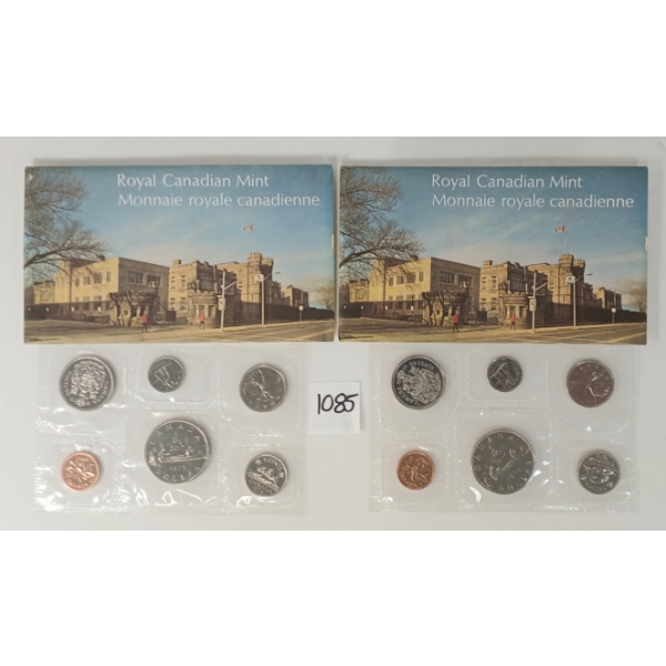 LOT OF 2 - 1975 RCM PROOF SETS