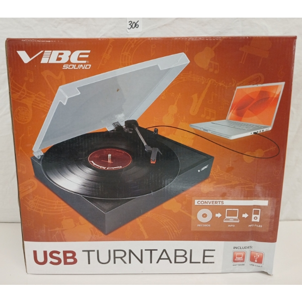 VIBE SOUND USB TURNTABLE