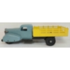 Image 2 : WYANDOTTE PRESSED STEEL STAKE TRUCK W/ WOODEN WHEELS