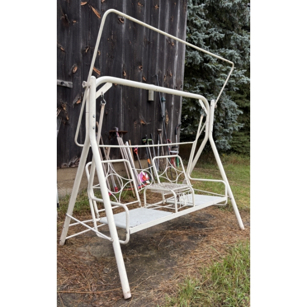 GARDEN SWING - WROUGHT IRON