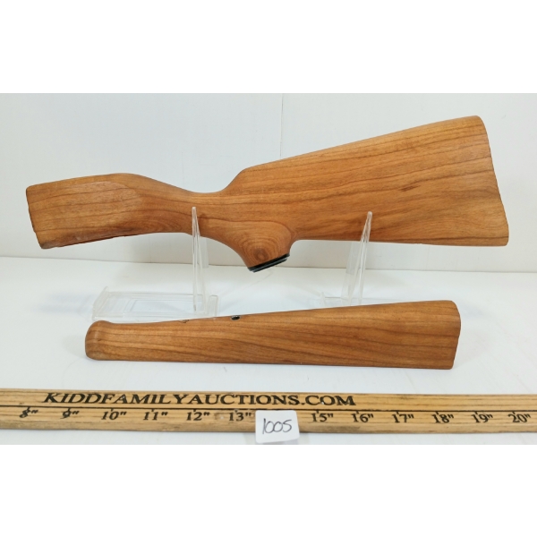 LOT OF 2 - BUTT STOCK & FOREND