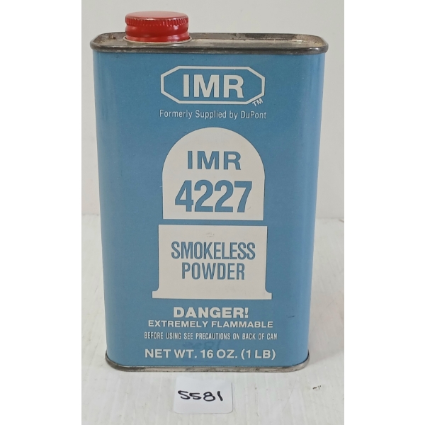 POWDER: IMR 4227 SMOKELESS POWDER - 1LBS - SEALED 
