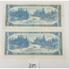 Image 2 : LOT OF 2 - 1954 CDN $5 BANKNOTES