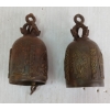 Image 2 : LOT OF 4 - WROUGHT IRON COAT HOOKS, NEOCLASSICAL PLANT POT & TRINKET BELLS