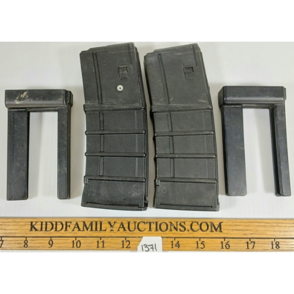 LOT OF 2 - CDN C-7 30/5 RND THERMOLD MAGS W/ CHARGER GUIDES - PAL REQ. 