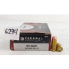 Image 1 : AMMO: 50X FEDERAL .40S&W - 180GR - FMJ - FN