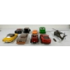 Image 4 : JOB LOT - MISC DIECAST & PLASTIC MODELS - MOTORCYCLE, CAR ON HOIST, HELICOPTER, ETC