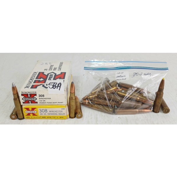 AMMO: 56X MIXED .308WIN - 150 & 180GR