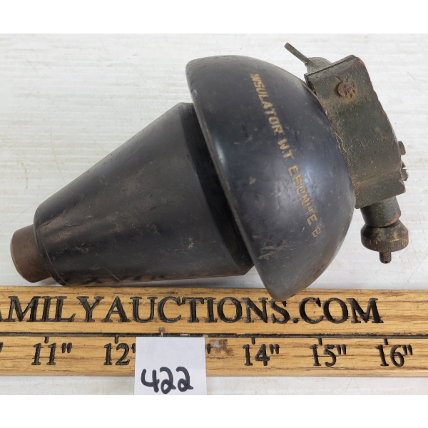 1942-45 W.T. EBONITE "B" INSULATOR