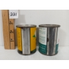 Image 3 : LOT OF 2 - WHITE ROSE TUNE LUBRICANT 4OZ CANS