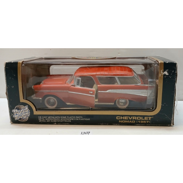 ROAD TOUGH 1957 CHEVY NOMAD DIECAST MODEL