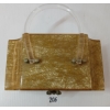 Image 7 : LUCITE BOX CLUTCH PURSE