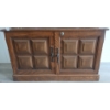 Image 2 : TIGER OAK GUN CABINET W/ KEYS