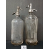 Image 3 : LOT OF 2 - EUREKA MINERAL WATER CO. & JOSEPH FURIE  - CLEAR SAND BLASTED - SELTZER BOTTLES