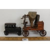 Image 2 : LOT OF 2 - CAST IRON CAR & TRACTOR - INCL KENTON TOYS