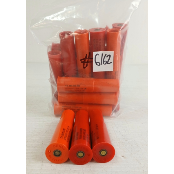FLARES: 20X ORION 12GA LONG RED FLARES