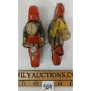 Image 6 : LOT OF 2 - SCHUCO TIN WIND UP MOTORCYCLE RIDERS