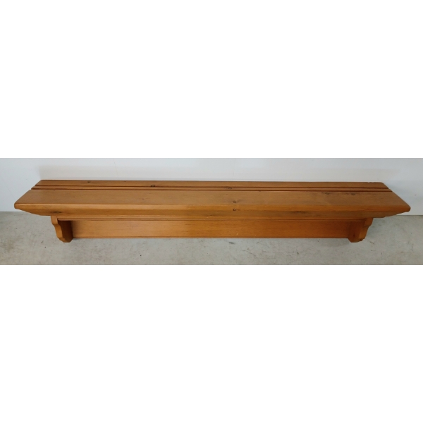 PLATE SHELF - PINE