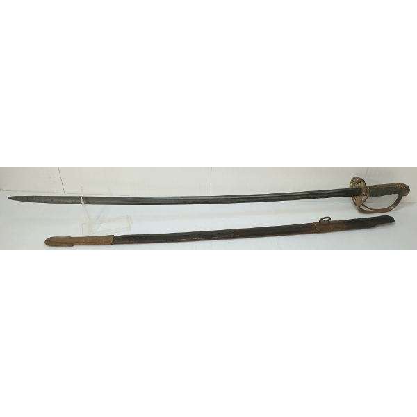 BRITISH 1845 PAT. INFANTRY OFFICER'S SWORD W/ SCABBARD