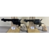 Image 1 : LOT OF 2 - SINGLE ACTION STYLE AIR PISTOLS IN .177/.22 BB/PELLET - NO PAL REQUIRED 