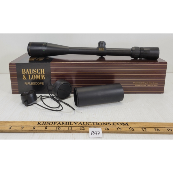 BAUSCH & LOMB ELITE 4000 6-24 X 40 RIFLESCOPE
