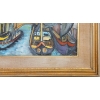Image 3 : BOAT HARBOUR SCENE BY UNKNOWN ARTIST - FRAMED OIL ON CANVAS