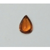 Image 4 : NATURAL ORANGE SPESSARTITE GARNET - PEAR