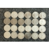 Image 2 : LOT OF 24 - 1943-1969 CDN 10 CENT COINS