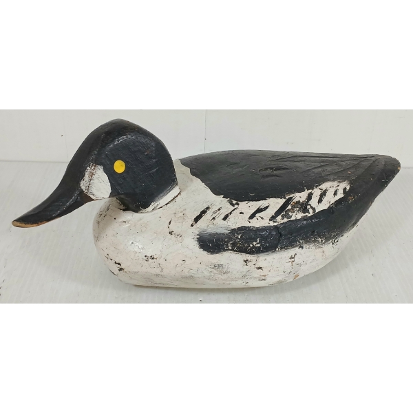 GOLDEN EYED DUCK DECOY