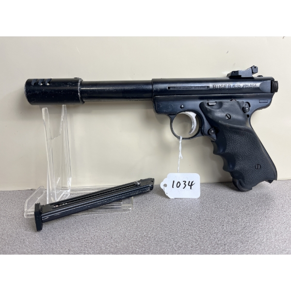 RUGER MARKIII TARGET IN .22 LR - RESTRICTED 