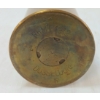 Image 2 : 1912 GERMAN BRASS ARTILLERY SHELL - TRENCH ART VASE