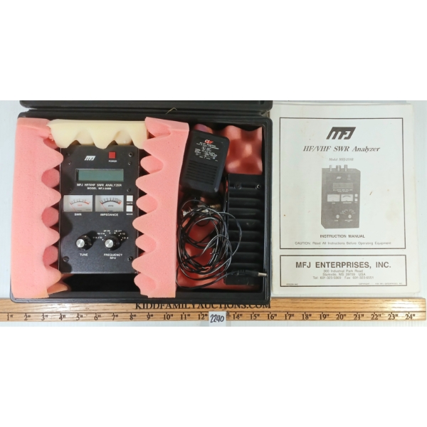 HF/VHF SWR ANALYZER MODEL MFJ-259B