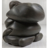 Image 6 : "MY SON'S FIRST STEPS" BY SILAS KAYAKJUAK(1956 - 2024) - STONE