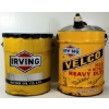Image 1 : LOT OF 2 - IRVING 5 GAL HEAVY DUTY & 35LBS FUEL CANS 