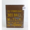 Image 1 : AMMO: 132X CDN MILITARY ISSUED .30-06M2 BALL AMMO - SEALED CAN