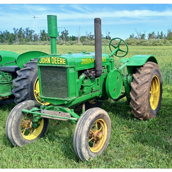 JOHN DEERE MODEL GP WIDE FRONT END TRACTOR - 1928