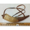 Image 1 : CARVED POWDER HORN - SIGNED