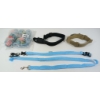 Image 2 : LOT OF 4 - DOG COLLARS, LEASH & TOYS - AS NEW