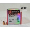 Image 1 : BULLETS: 147X HORNADY .25-20 - 60GR - FP