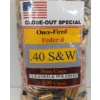 Image 2 : BRASS: 500X FEDERAL .40 S&W - ONCE FIRED - SEALED