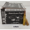Image 1 : AMMO: APPROX 100X FEDERAL AMERICAN EAGLE AR 223 REM - 55GR - FMJ