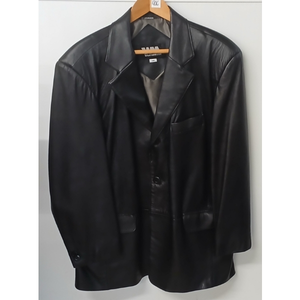 WEATHER MAN LEATHER COAT