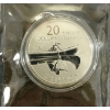Image 2 : 2011 RCM $20 SILVER COIN - CANOE