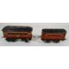 Image 2 : LOT OF 2 - AMERICAN FLYER PREWAR TIN TRAIN CARS