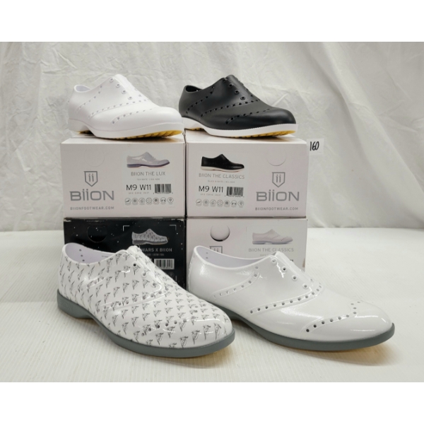 LOT OF 4 - BIION SHOES - FT THE CLASSICS, THE LUX & STAR-WARS STYLES