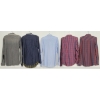 Image 2 : LOT OF 5 - MINIMUM MEN'S LARGE BUTTON-UP LONG SLEEVE SHIRTS